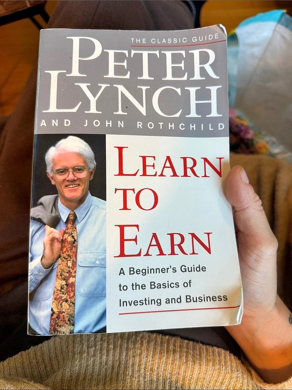 Learn to Earn Beginner’s Guide Investing Book by Peter Lynch